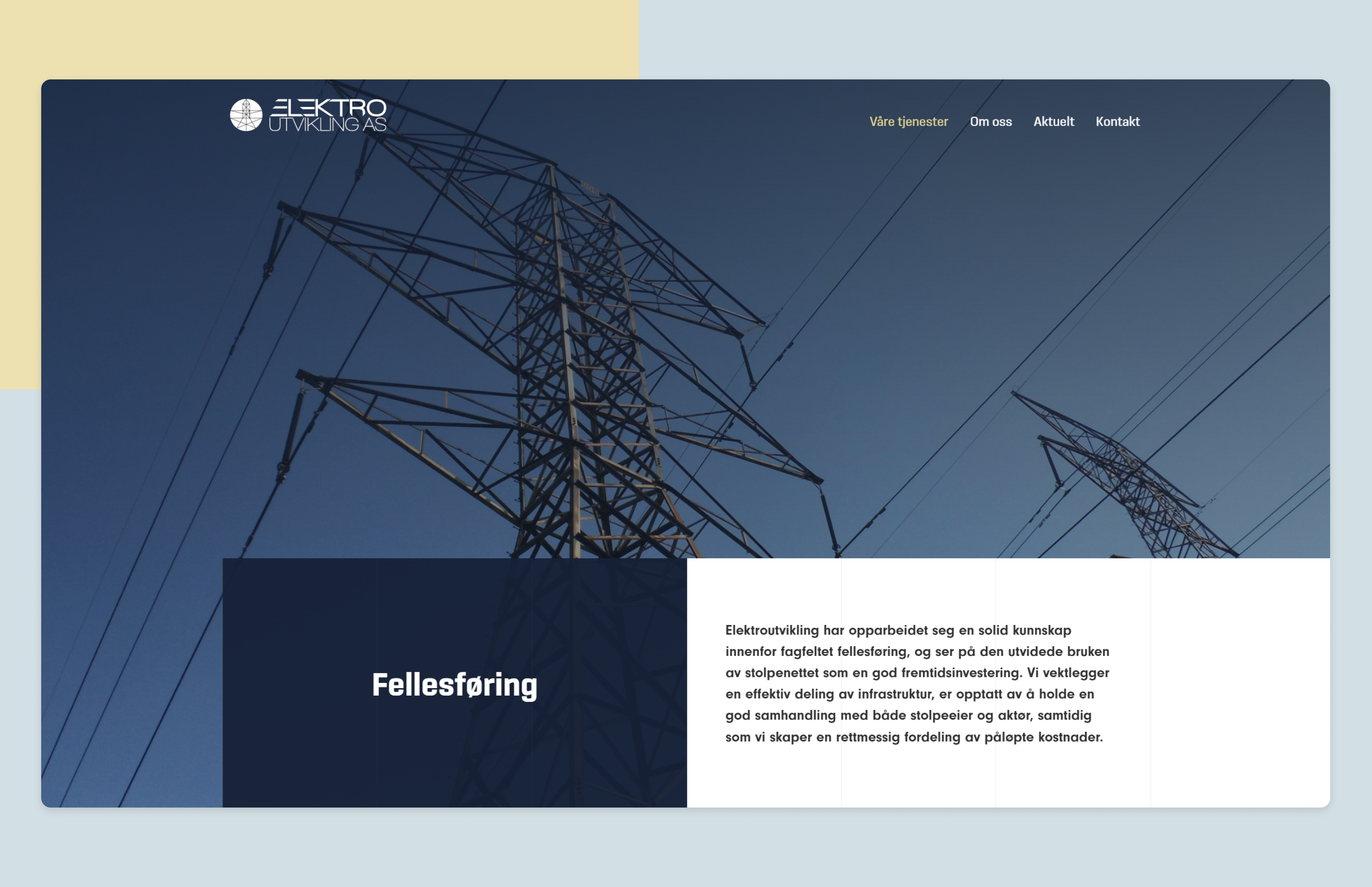 Elektroutvikling